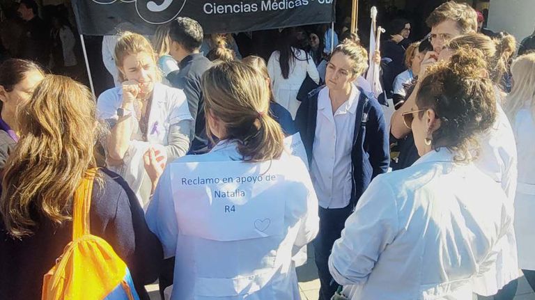 Protesta en el Hospital Garrahan20250605