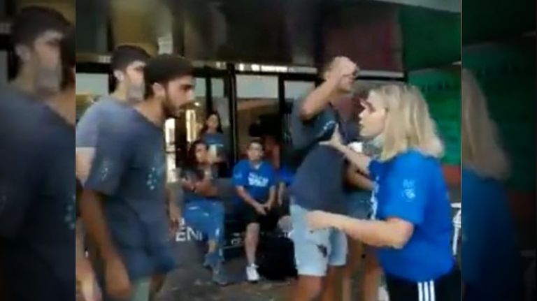 Pelea Kirchneristas La Plata