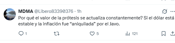 Matías Garate pidió ayuda en redes sociales.
