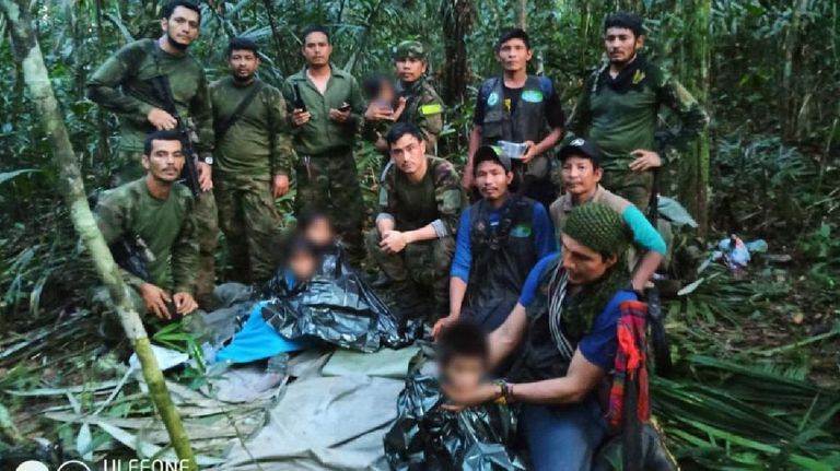 Niños reencontrados Colombia 20230609