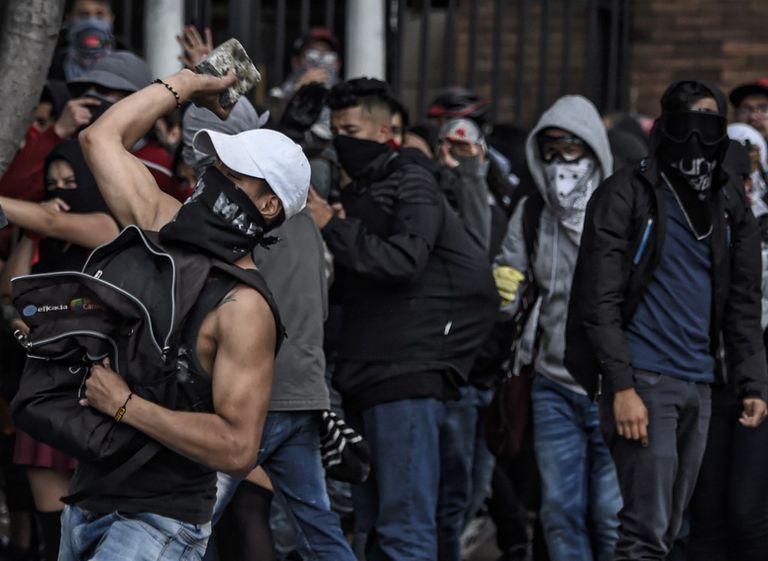 manifestaciones en colombia