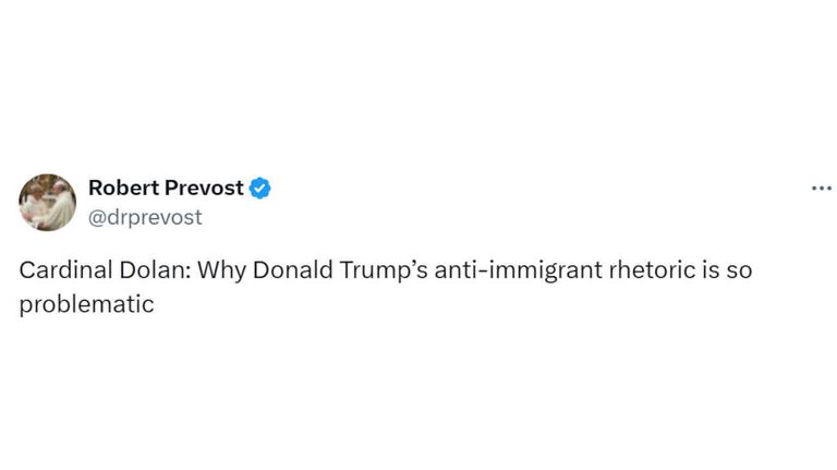 Robert Prevost X 20250508
