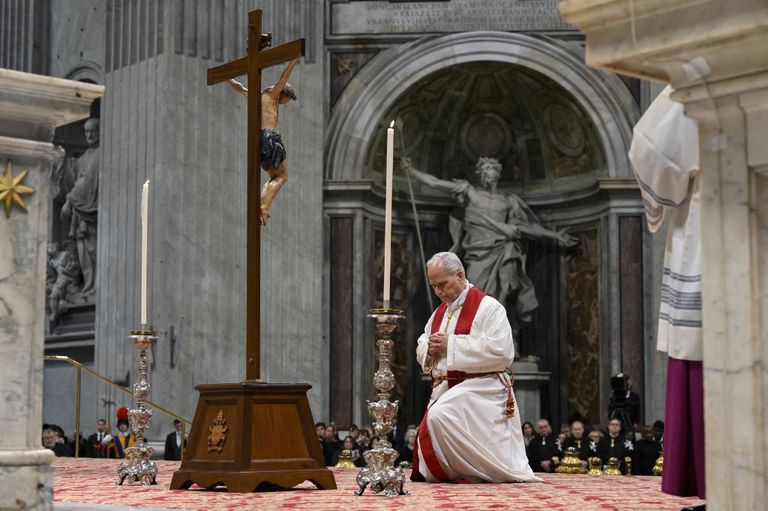 El Papa en Viernes Santo