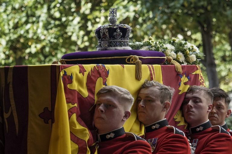 Procesión fúnebre de la reina Isabel II en Londres