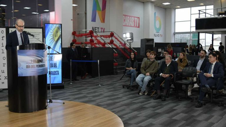 Celebración del día del periodista