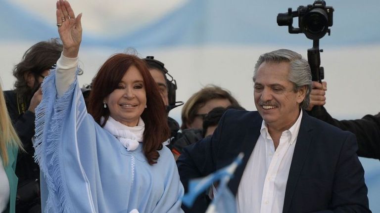 Cristina Kirchner y Alberto Fernández