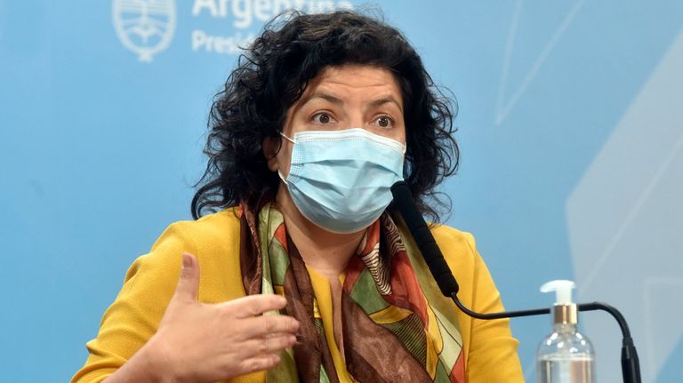 Carla Vizzotti, ministra de Salud