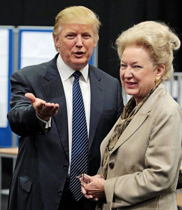 Murió Maryanne Trump Barry, la hermana mayor de Donald Trump