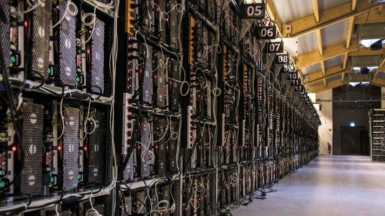 Minería de Bitcoin.