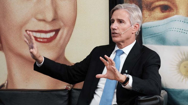 Marcelo Figueiras, en la entrevista con jorge Fontevecchia.