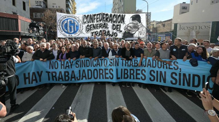 Marcha de la CGT y de los jubilados 20250430