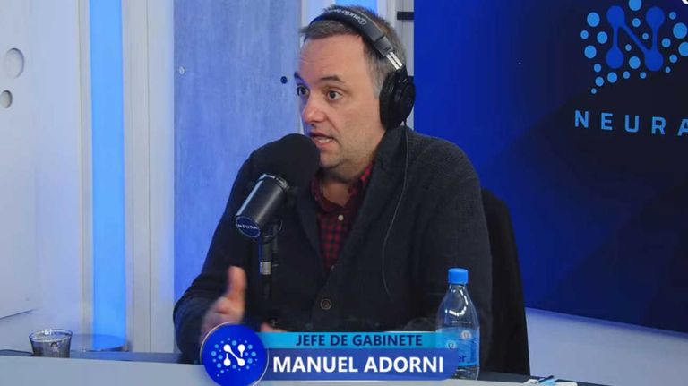 Manuel Adorni con Alejandro Fantino Mano a mano 07052026