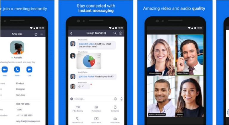 Zoom la app de video call popular