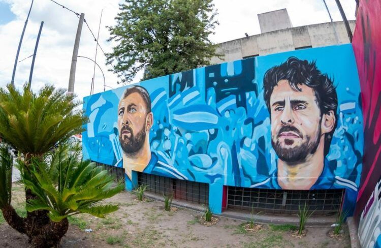 Mural Samuel y Aimar