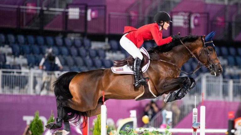 Jessica Springsteen hizo su debut olímpico