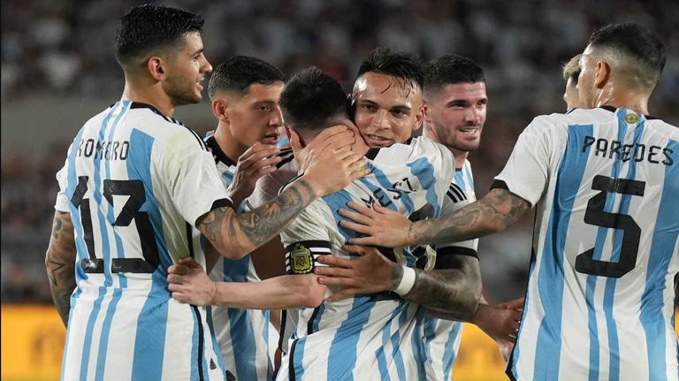 FÚTBOL-ARGENTINA-PANAMÁ 20230323