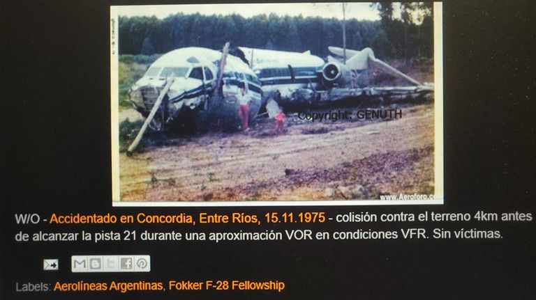 Accidente de avion 20221013