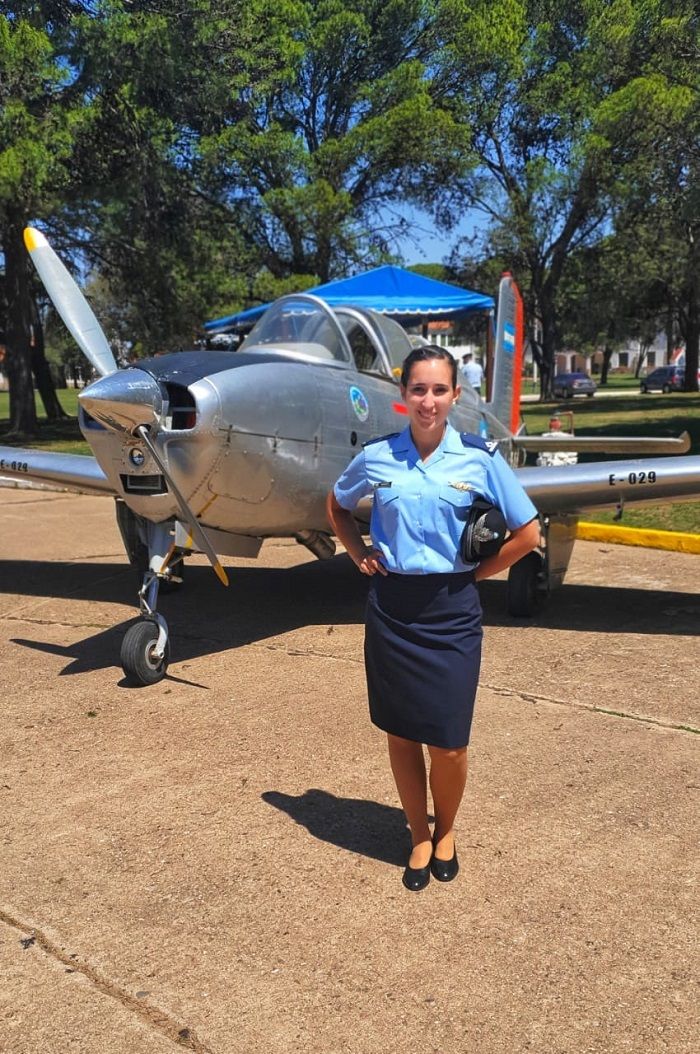 Rocío García Demarco - Piloto de la Fuerza Aérea Argentina