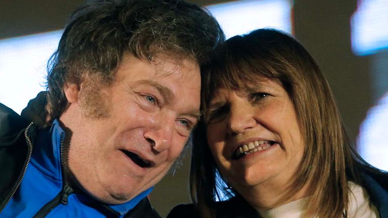Javier Milei y Patricia Bullrich 20231125