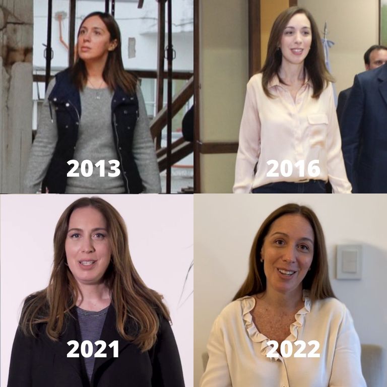 El mensaje de María Eugenia Vidal.