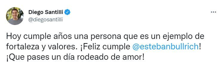 Cumpleaños Esteban Bullrich.