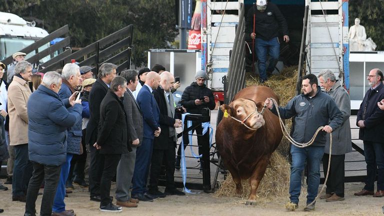 Horacio Rodríguez Larreta en la Exposición Rural 20220719