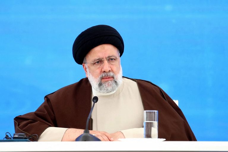 El presidente Ebrahim Raisi de Irán