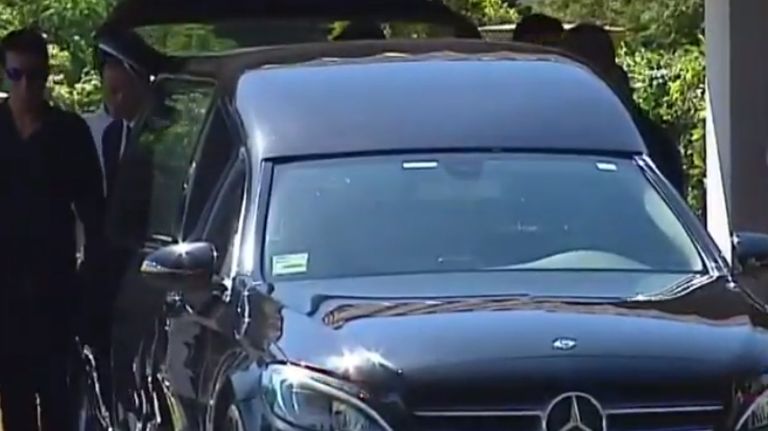 El último adiós a Jorge Brito en Pilar.