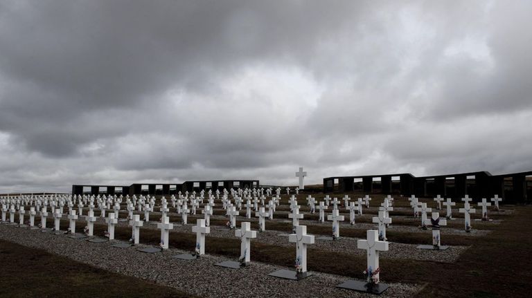 Cementerio Darwin en las Islas Malvinas