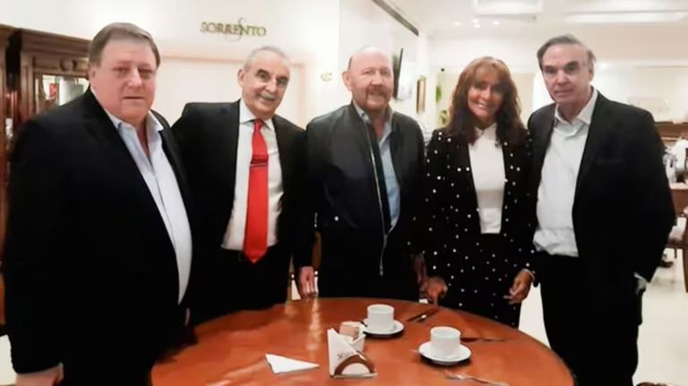 Guillermo Moreno, Miguel Ángel Pichetto y Gildo Insfrán