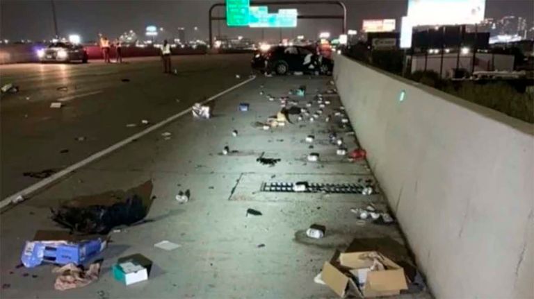 salió de su casamiento y murió con el vestido de novia puesto en un accidente de tránsito