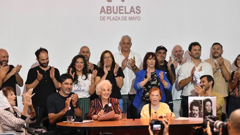Abuelas de Plaza de Mayo anunció la aparición de la nieta Nro. 139 En una conferencia de prensa