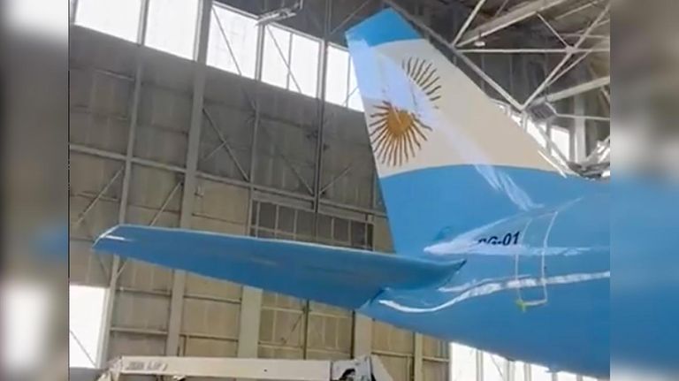 Nuevo Avión presidencial Tango 01