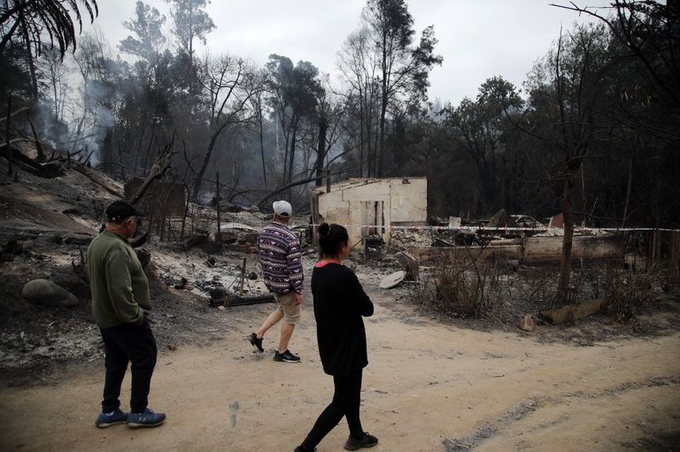 incendios chile
