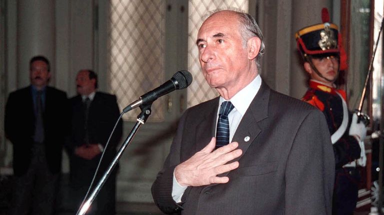 De la Rua gobernando en 2001 2021117