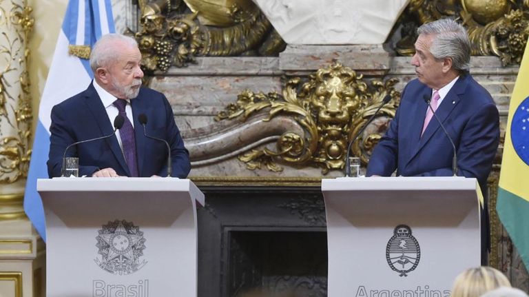 Luiz Inacio Lula DaSilva en Argentina