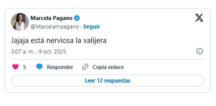 Tuit Marcela Pagano