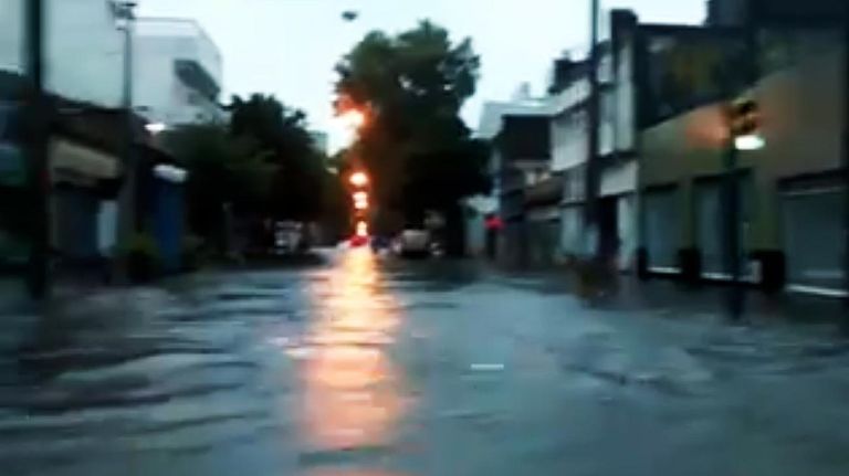 Temporal en el Litoral