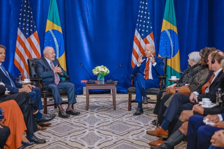 20230920 Lula Da Silva junto a Joe Biden.