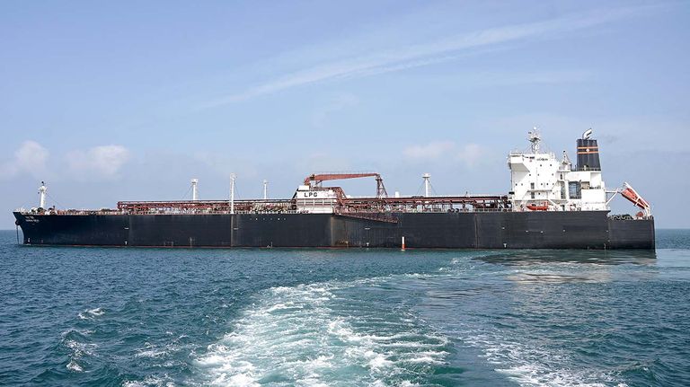 Buques que están navegando sobre el estrecho de Hormuz 23032026