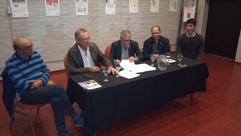 Firma de convenio entre Santa Fe y Coviar