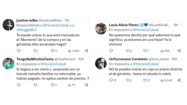 Chiste de Horacio Cabak sobre la inflación