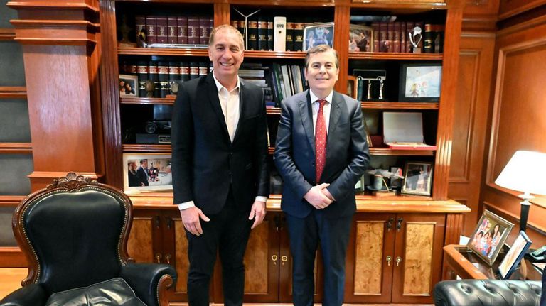 Diego Santilli con Gerardo Zamora 21112025