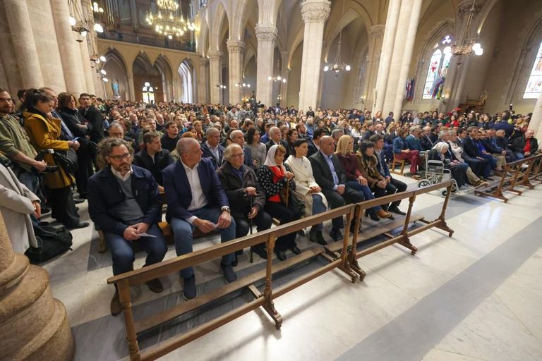 Misa en Luján por la paz
