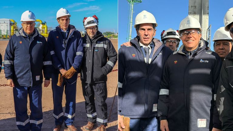 El Gobierno inauguró la planta compresora de Tratayen