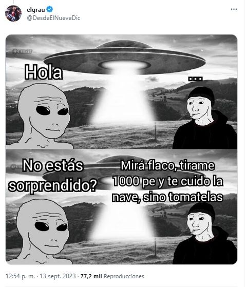 De Los Simpson a ET: memes y burlas por la exposición de extraterrestres en México g_20230913