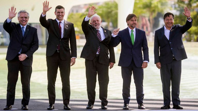 MERCOSUR CUMBRE EN BRASIL 20231207