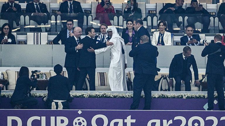 Macron en Qatar 20221214
