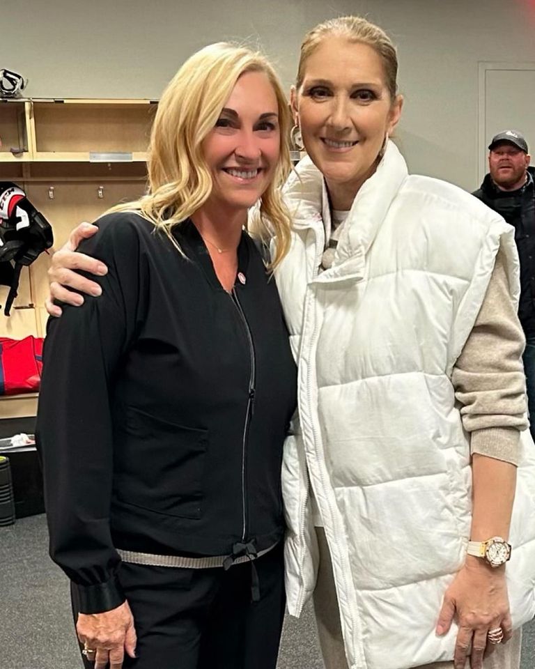Celine Dion apareció en público tras ser diagnosticada con el síndrome de la persona rígida