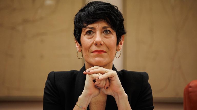 La ministra de Inclusión, Seguridad Social y Migraciones de España, Elma Saiz se reunió con el secretario de Seguridad Nacional de Estados Unidos, Alejandro Mayorkas